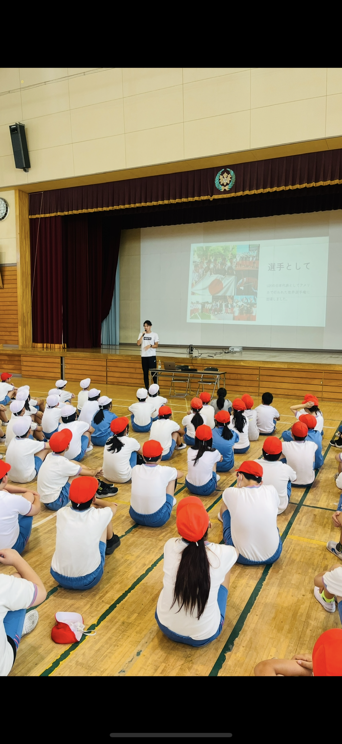 小学校での走り方授業